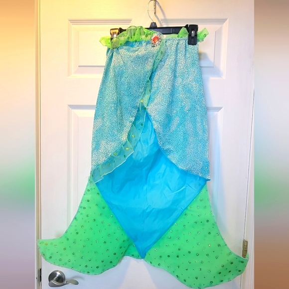Disney Cruise 3pc mermaid, Bathing suit outfit girls size 14, blue & green - Picture 3 of 6